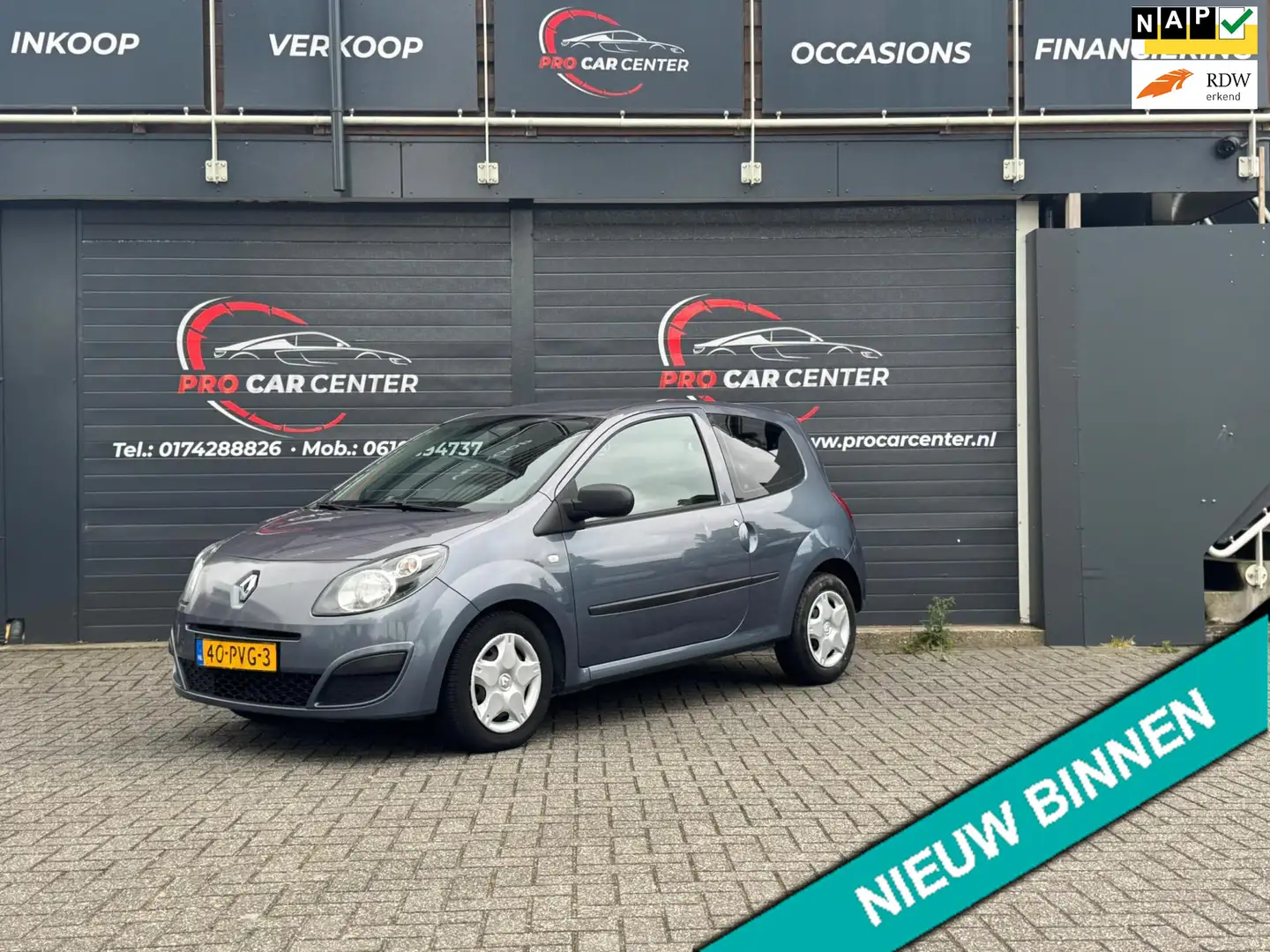 Renault Twingo 1.2-16V Authentique EL.RAMEN|NAP Blauw - 1