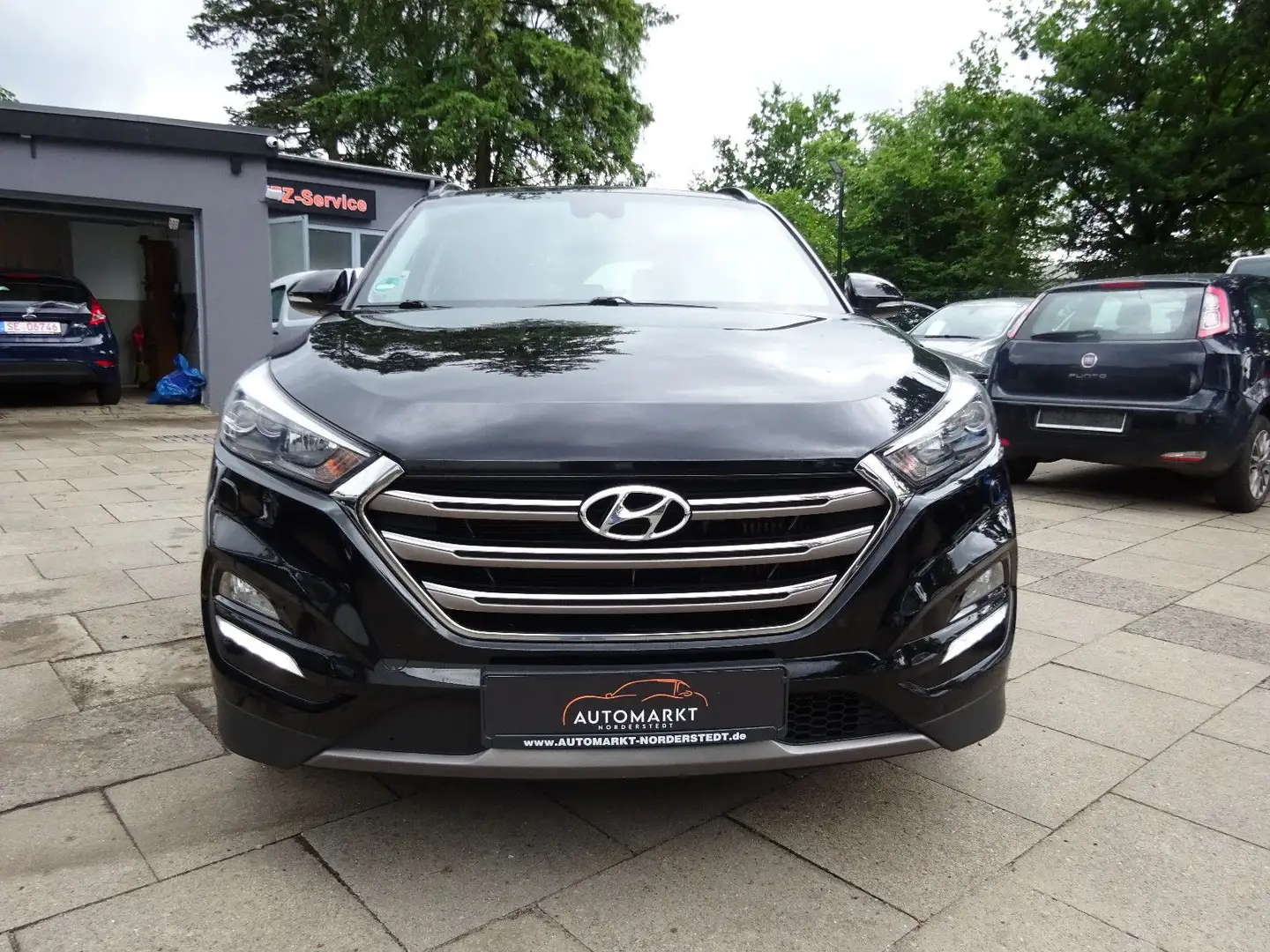 Hyundai TUCSON Premium 4WD/Panorama/Leder/Navi/AHK/SHZ/ Zwart - 2