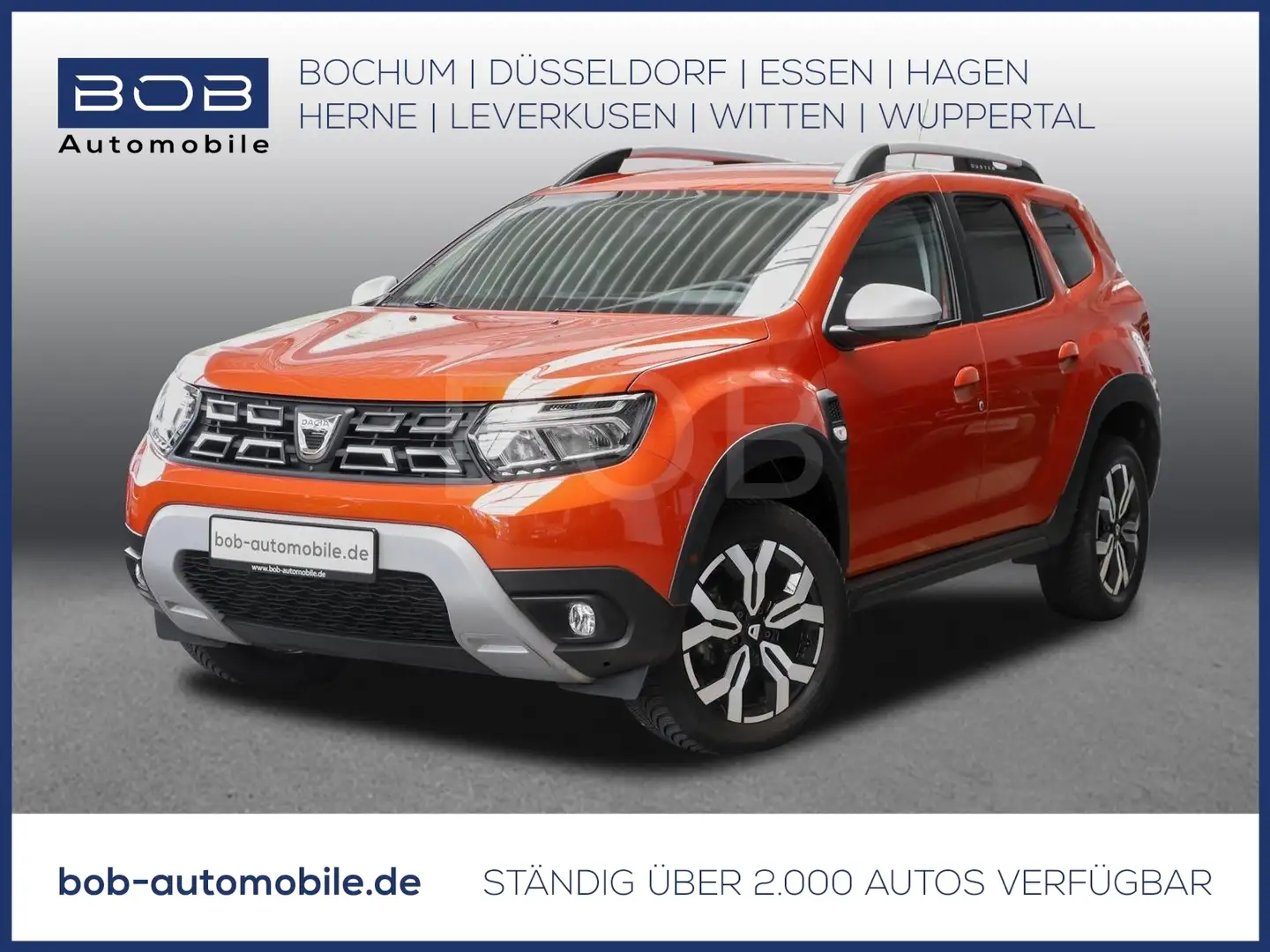 Dacia Duster Prestige+ TCe130 NAVI SHZ TWA 360° Keyles Naranja - 1