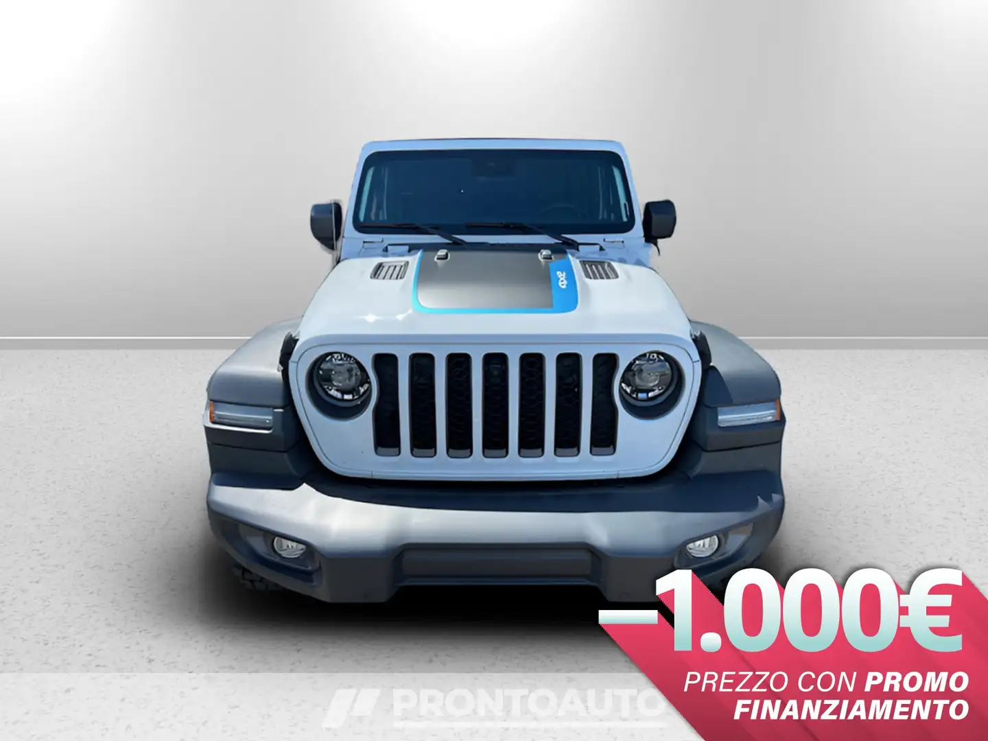 Jeep Wrangler unlimited 2.0 atx phev rubicon 4xe auto Blanc - 2