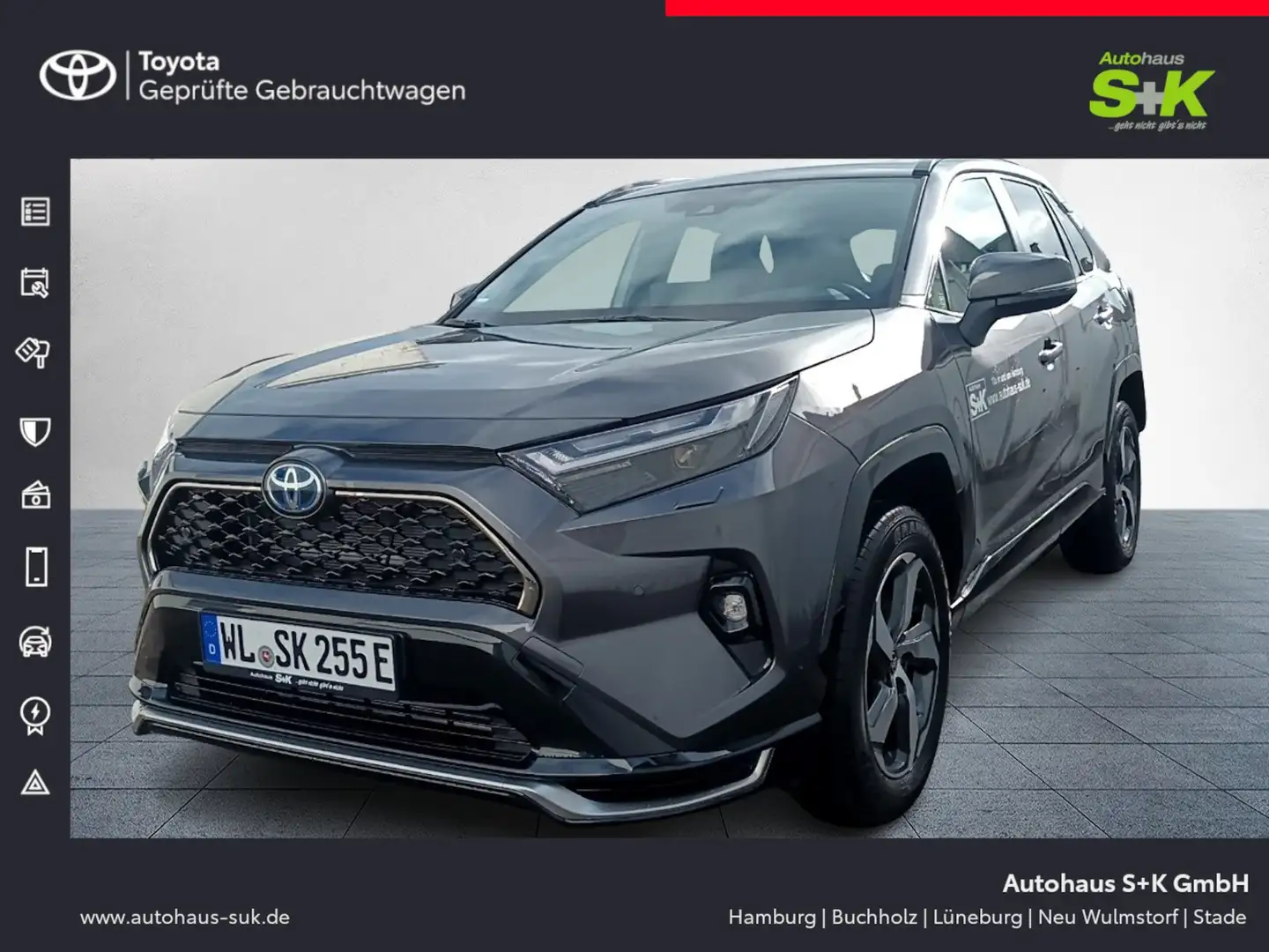 Toyota RAV 4 Plug-in Hybrid 2.5l Plug-in Hybrid, 5-Türer, Teamplayer Grau - 1
