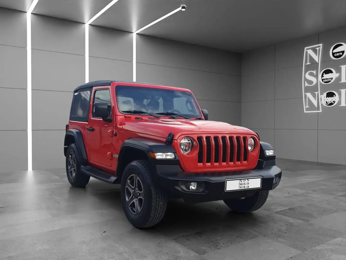 Jeep Wrangler Wrangler 2.0 turbo Sport auto Rouge - 2