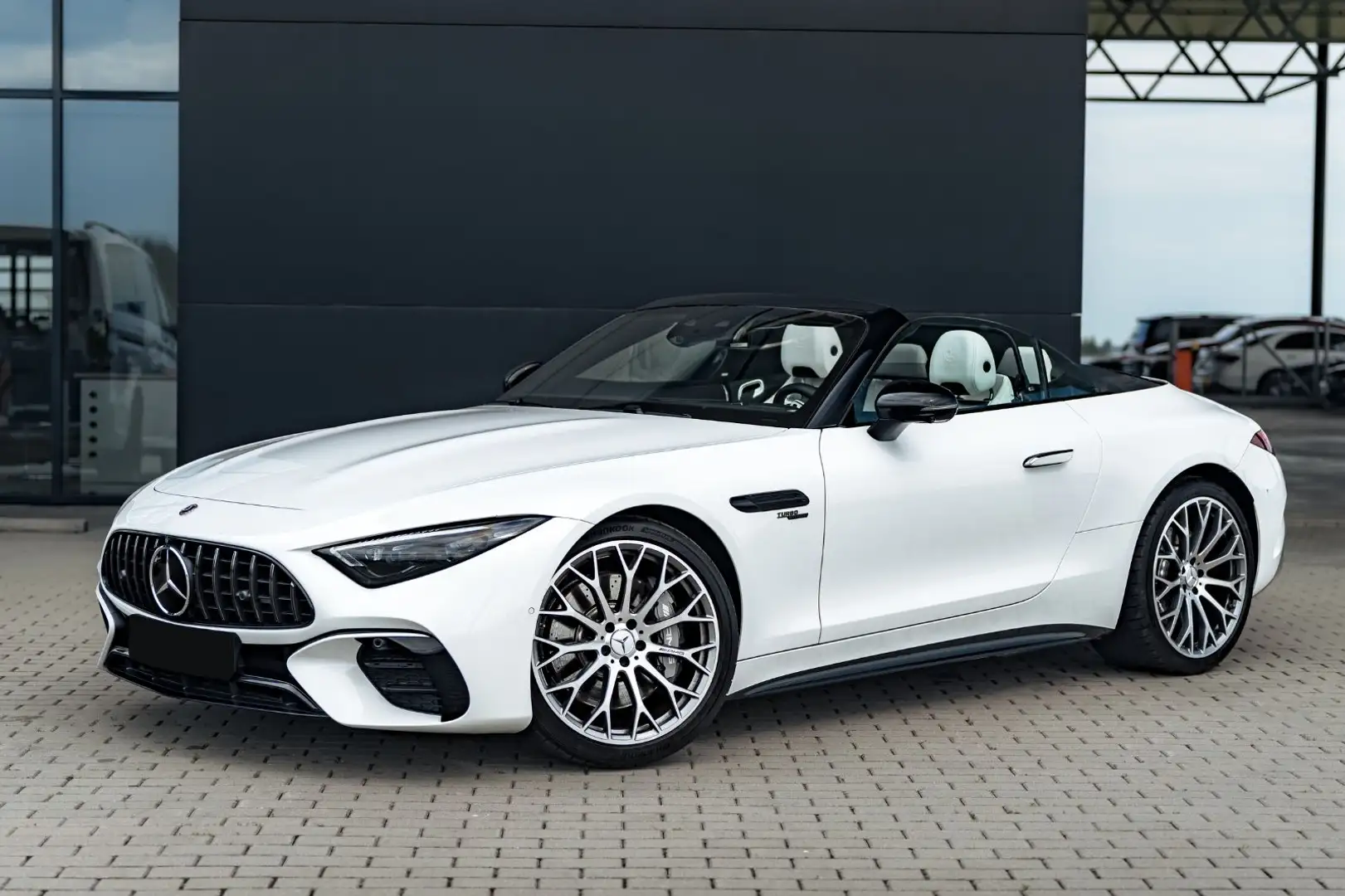 Mercedes-Benz SL 43 AMG Roadster/V8-Paket/HUD/R21/HA-Lenk. Alb - 1