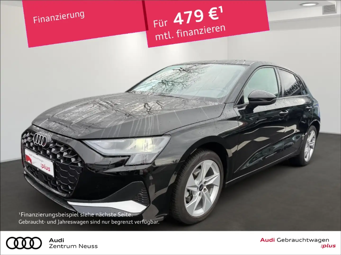 Audi A3 Sportback 30 TFSI advanced NAVI PDC CARPLAY Schwarz - 1