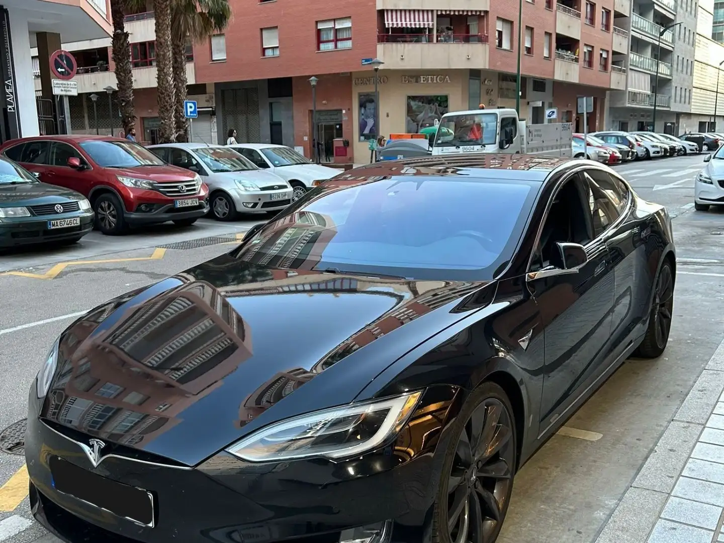 Tesla Model S S90 D Súper Charger. totalmente equipado Negro - 1