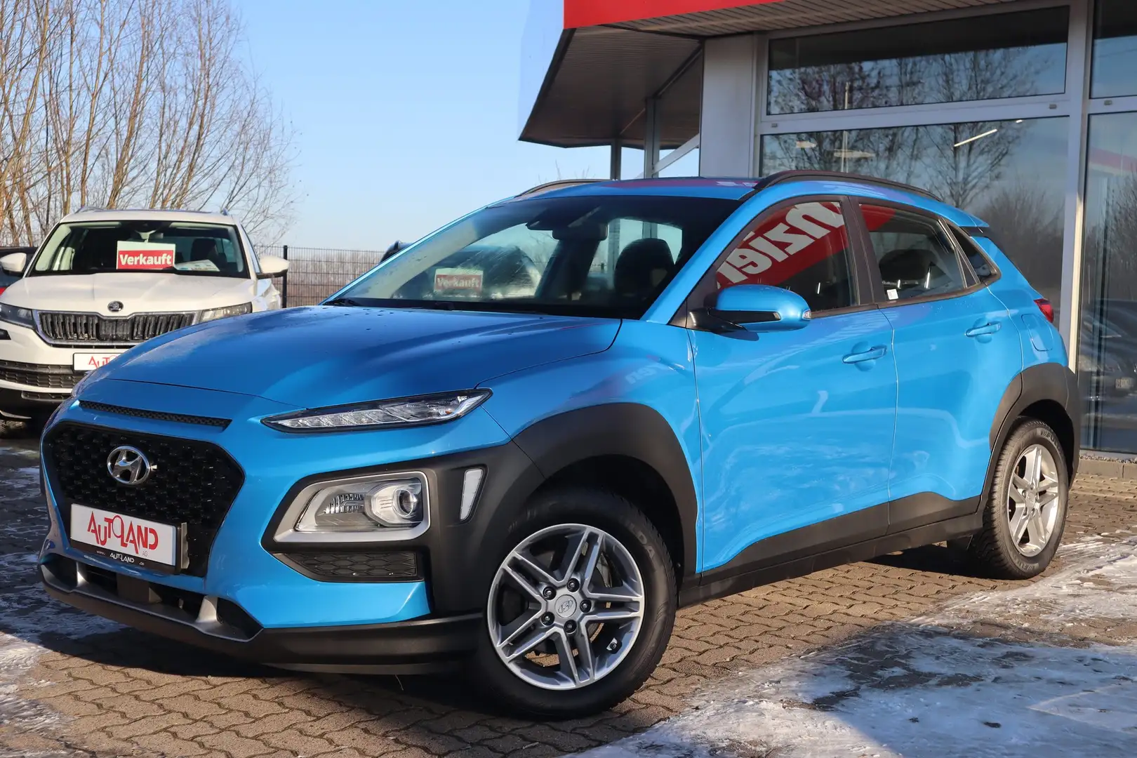 Hyundai KONA 1.0 T-GDI Trend 2WD LED Navi Kamera DAB USB Blau - 2
