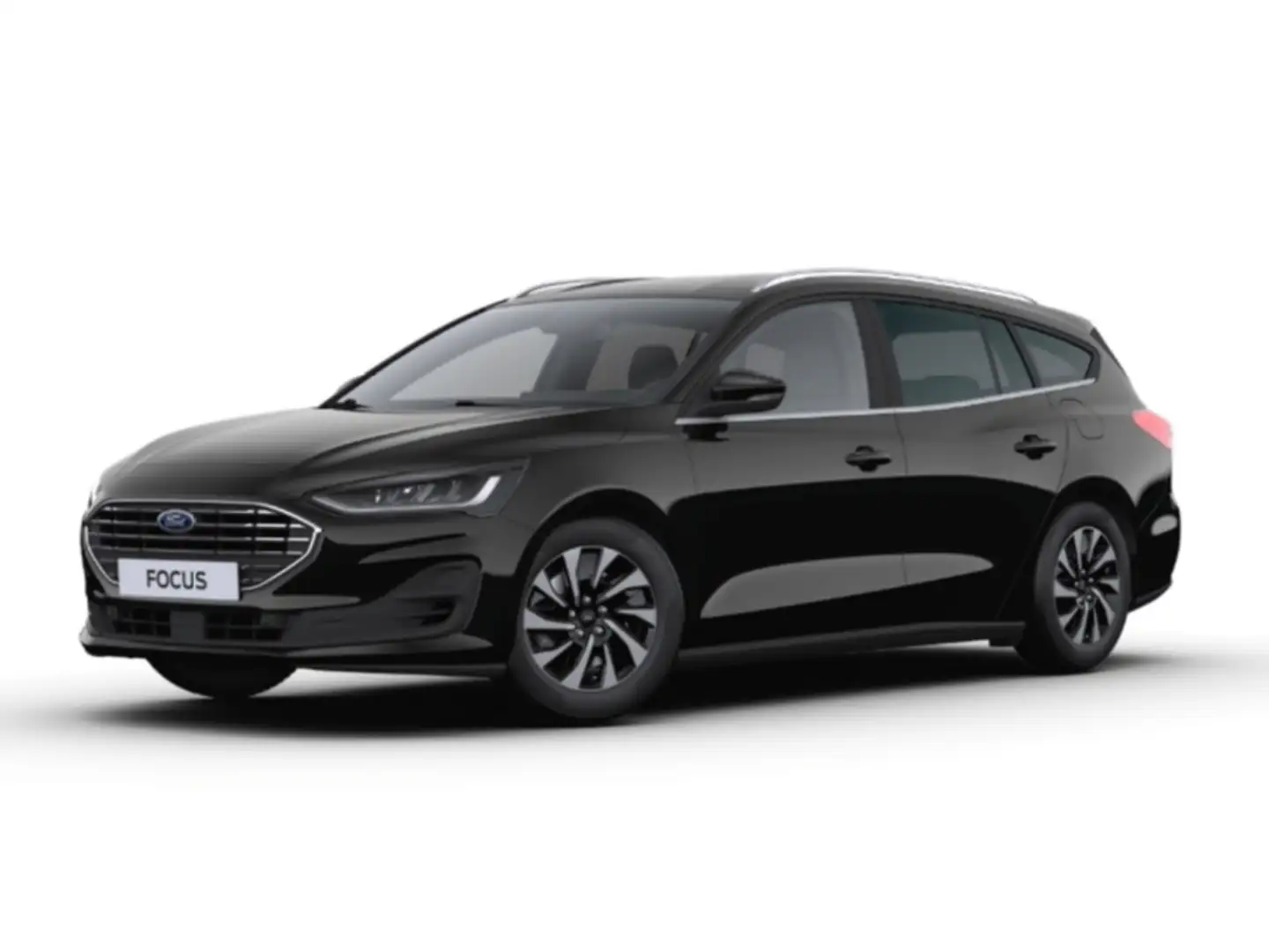 Ford Focus Wagon 1.0 EcoBoost Hybrid Titanium X | Achteruitri Zwart - 1