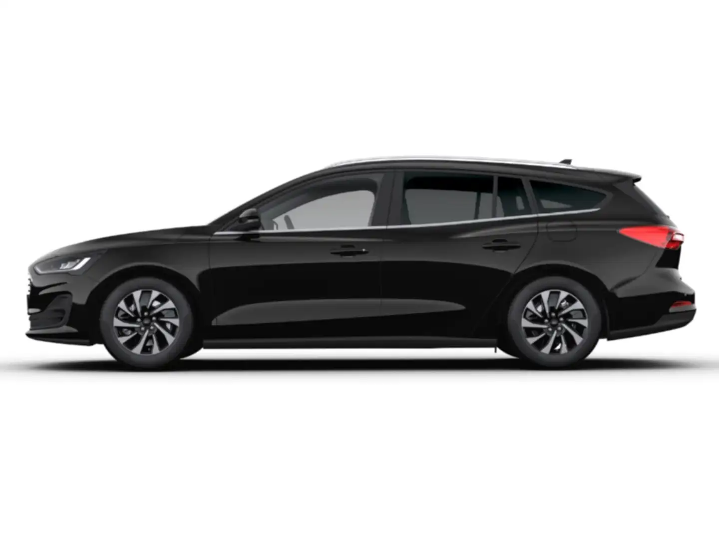 Ford Focus Wagon 1.0 EcoBoost Hybrid Titanium X | Achteruitri Zwart - 2
