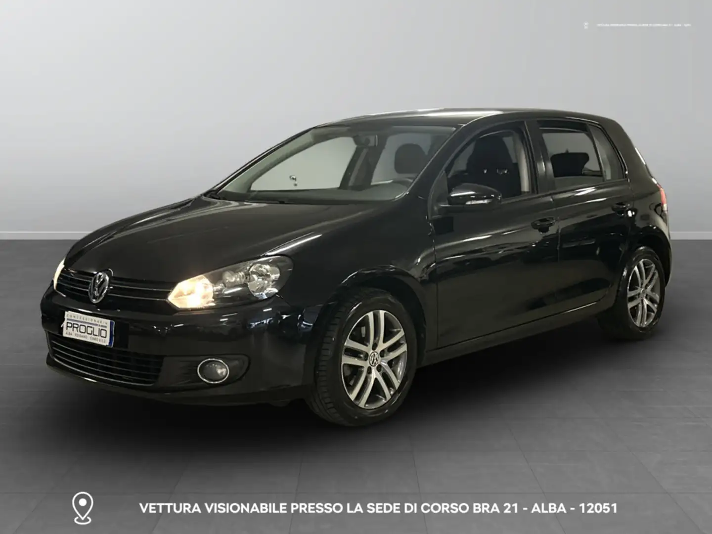 Volkswagen Golf VI - Golf 5p 1.6 Highline bi-fuel Noir - 1