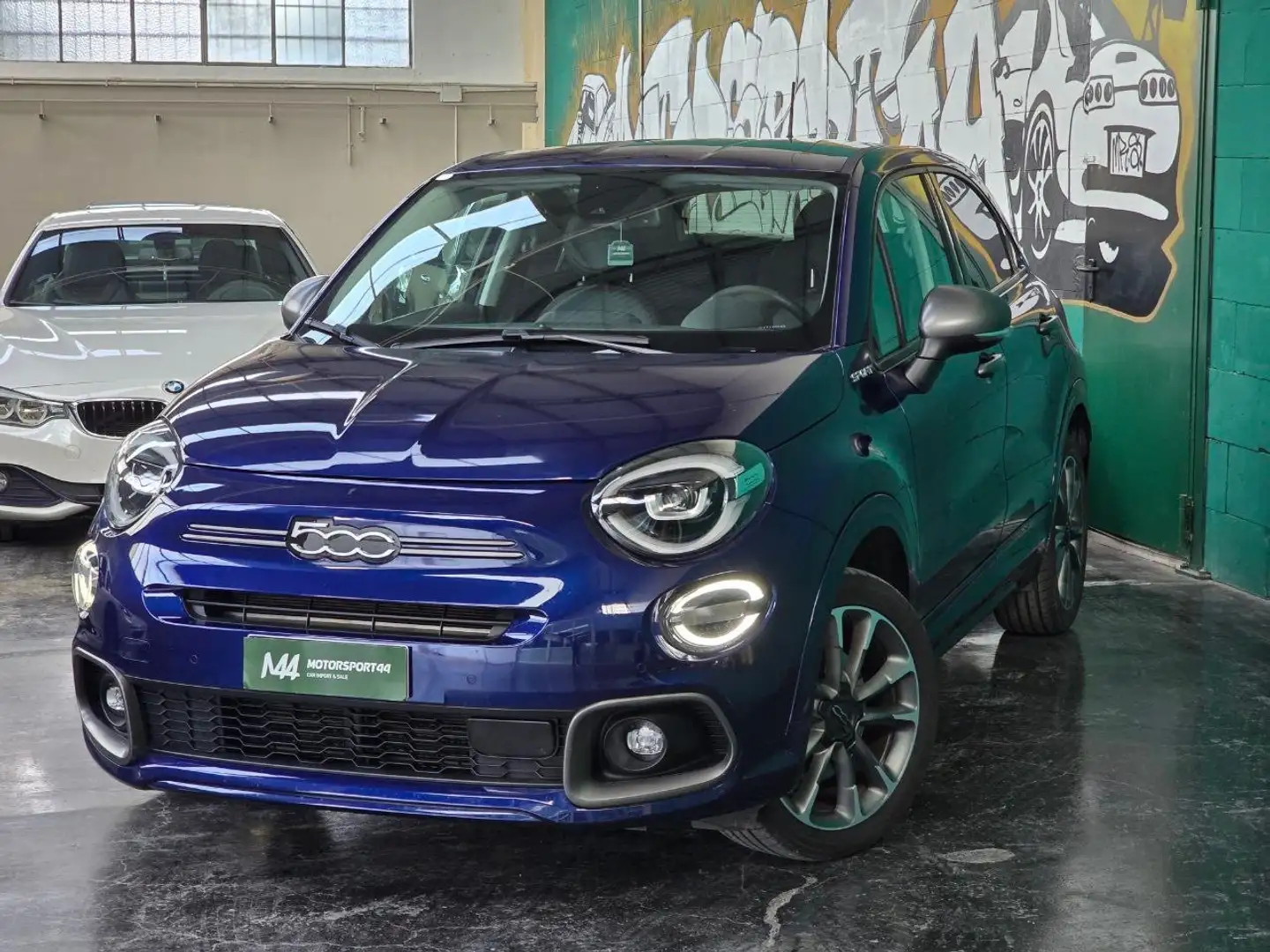 Fiat 500X 500X Dolcevita 1.5 t4 hybrid Sport 130cv dct Blauw - 1