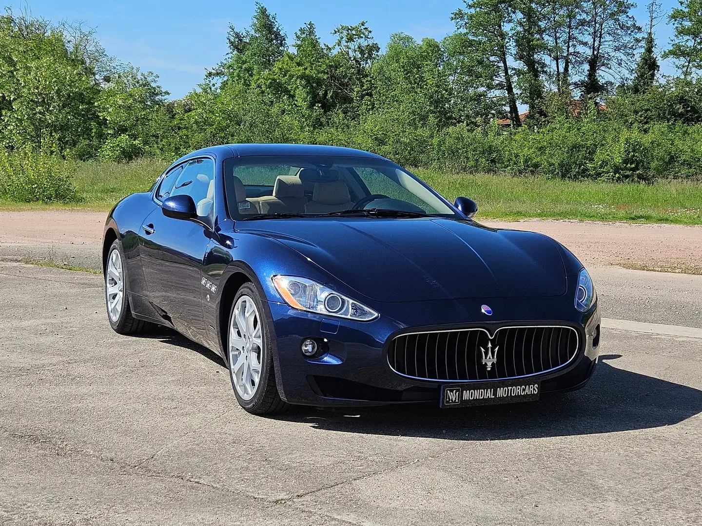 Maserati GranTurismo 4.2 V8 405 coupe Bleu - 2