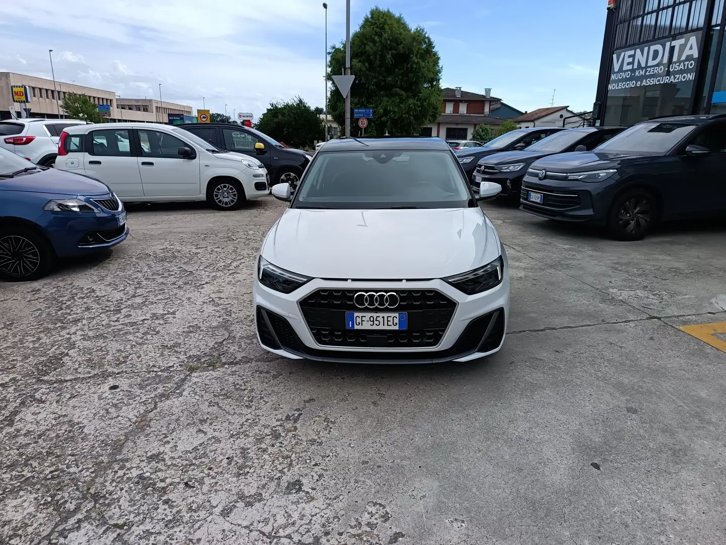 Audi A1 A1 Sportback 30 1.0 tfsi S Line Edition 116cv my20 Bianco - 1