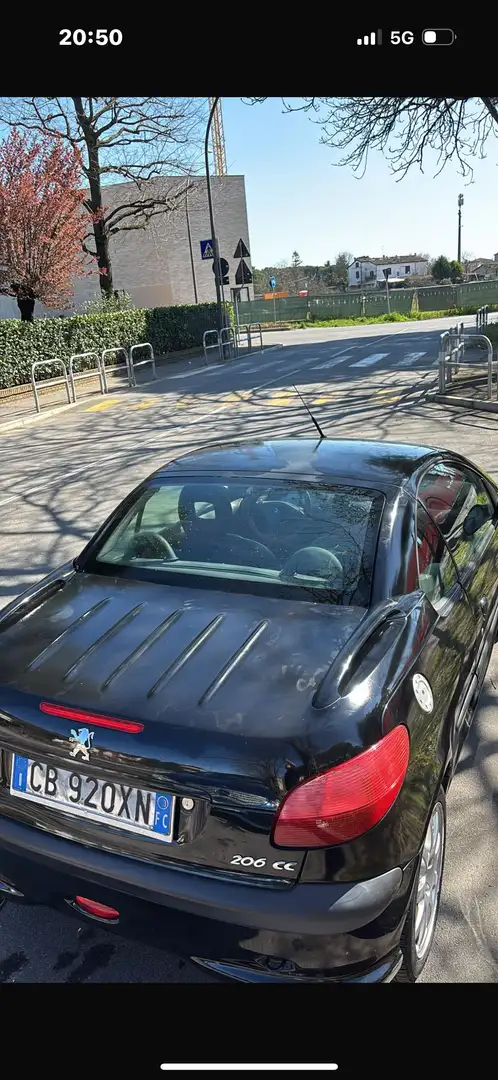 Peugeot 206 1.6 16v coupe cabrio Nero - 1