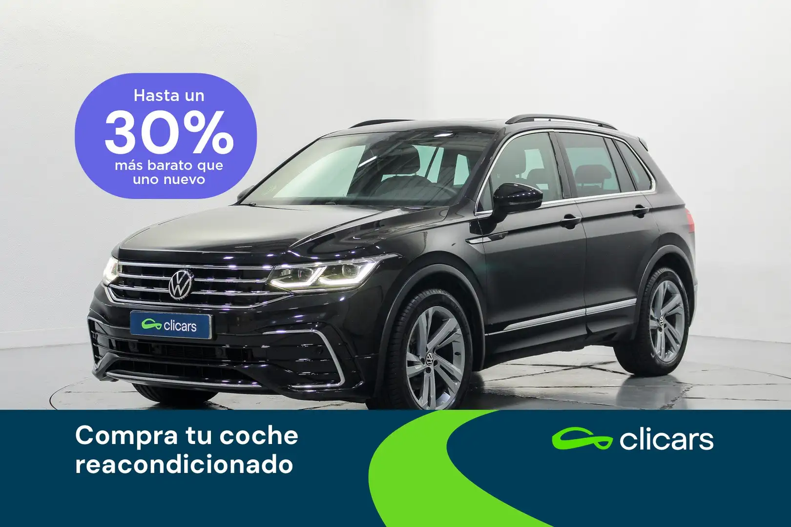 Volkswagen Tiguan 2.0TDI R-Line 110kW Negro - 1
