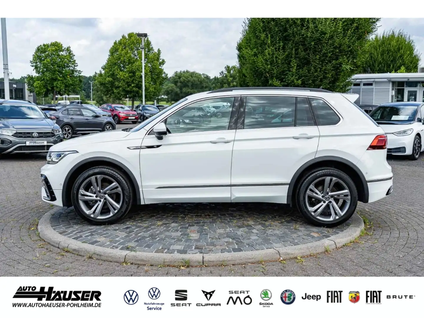 Volkswagen Tiguan R-Line 2.0 TDI DSG 4Motion AHK EL. HECKKL. HARMAN- Weiß - 2