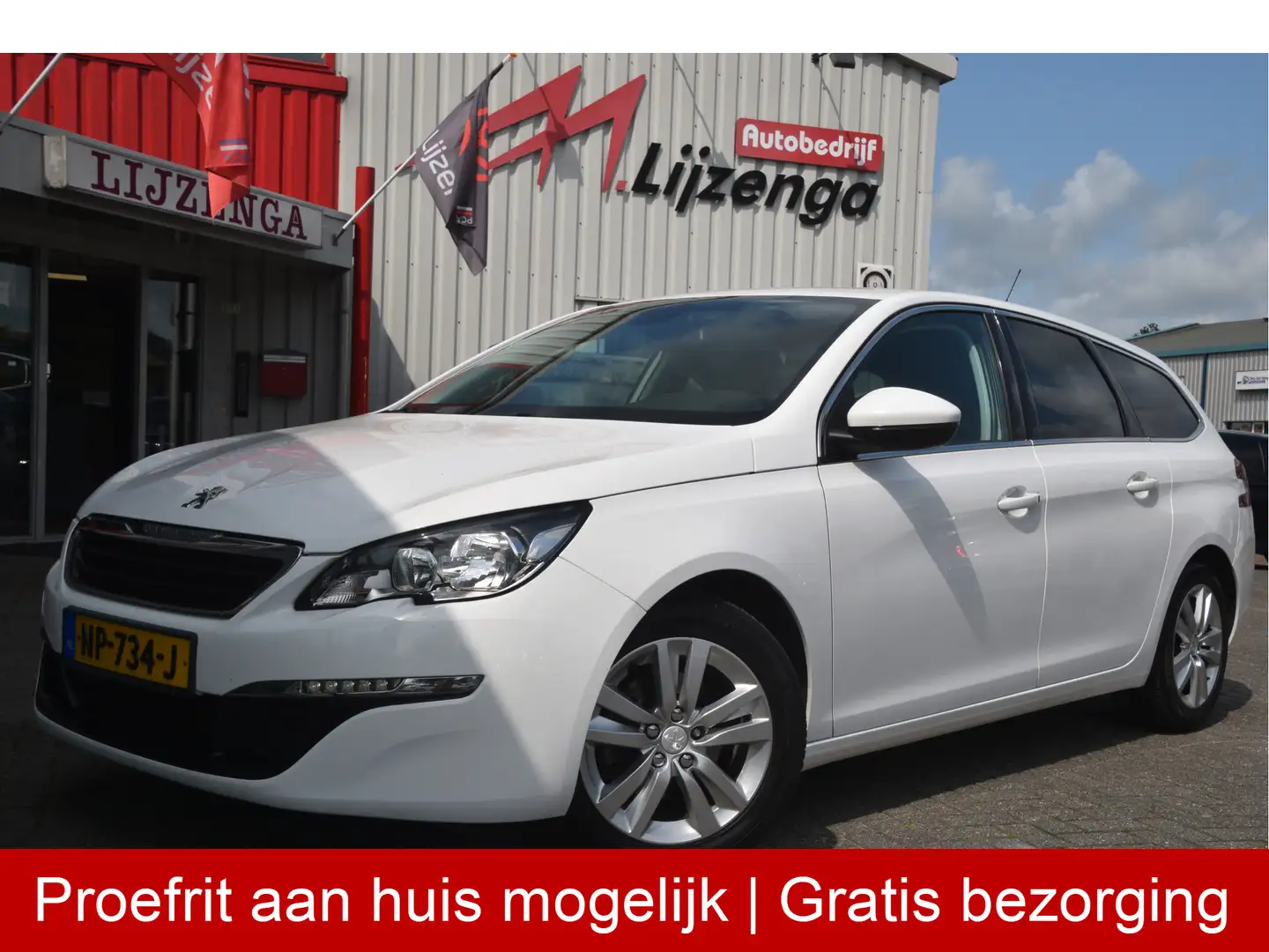 Peugeot 308 SW 1.6 BlueHDI Blue Lease Navi | Clima | Cruise | Blanc - 1