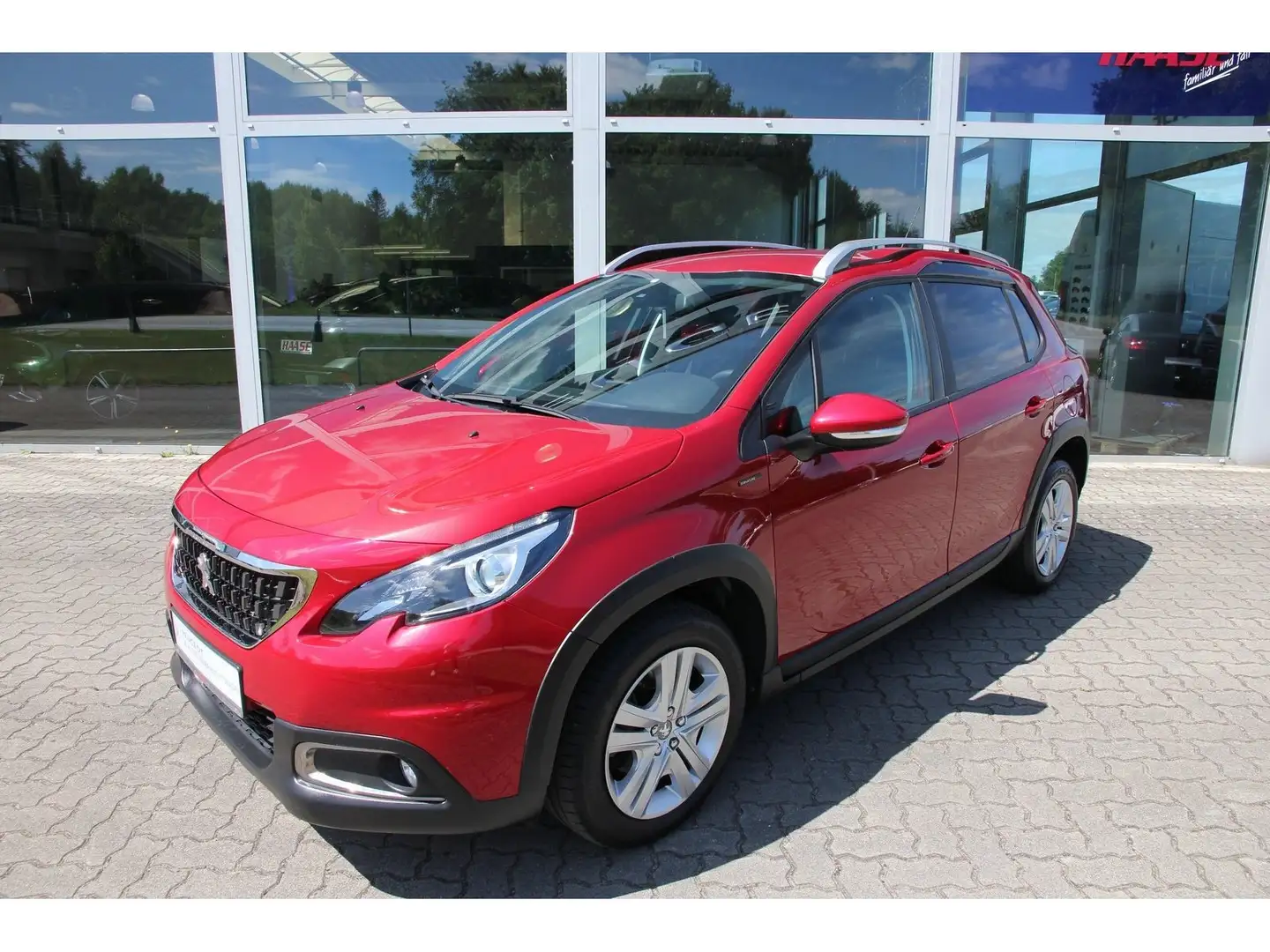 Peugeot 2008 Signature PT 110 Klima/SHZ/scheckheftgepfl. Rot - 1