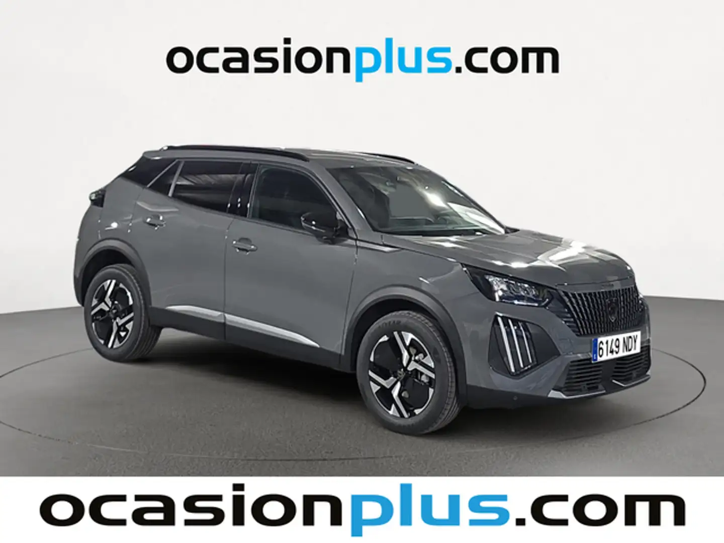 Peugeot 2008 1.2 PureTech S&S Allure 100 Gris - 2