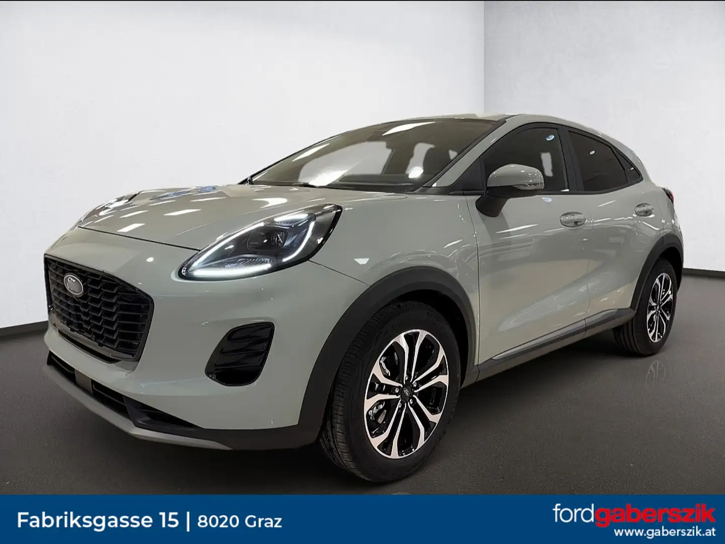 Ford Puma 1,0 EcoBoost Hybrid Titanium Grau - 1