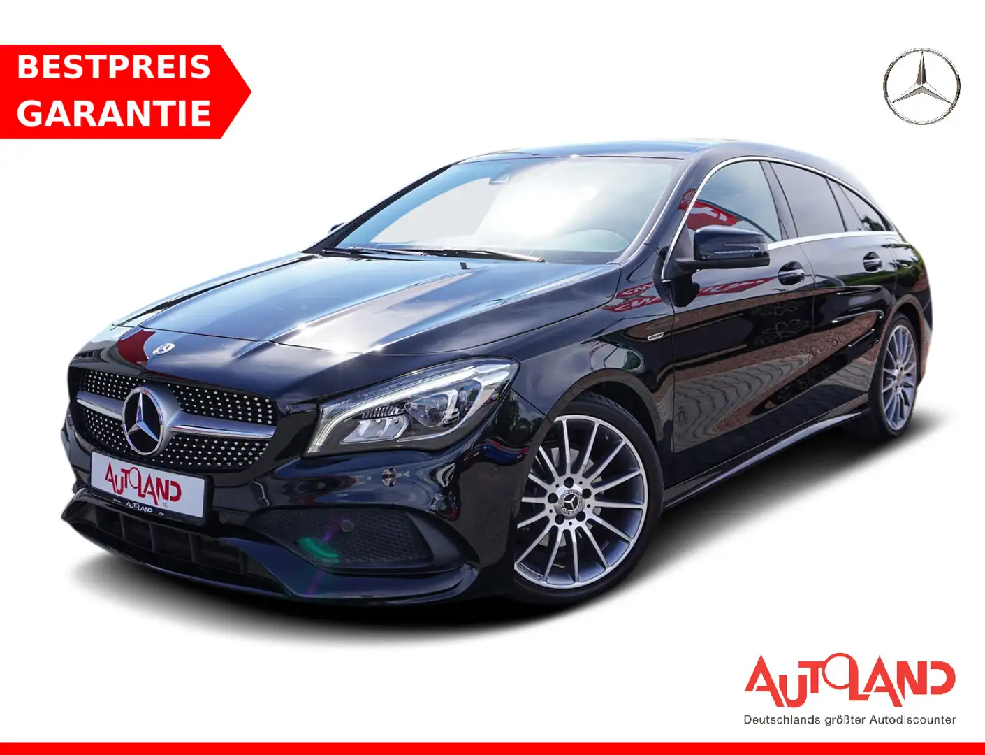 Mercedes-Benz CLA 200 Shooting Brake AMG LED NAVI el.HKL TOTWINK Noir - 1