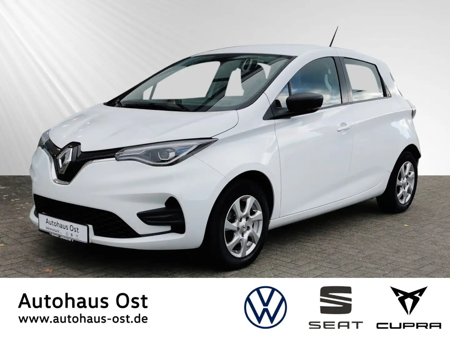 Renault ZOE Life Klima Einparkhilfe Fenster el. Weiß - 1
