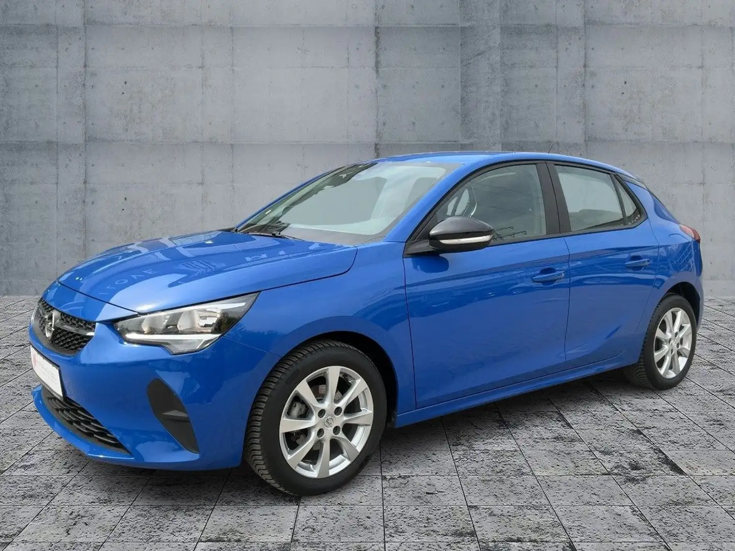 Opel Corsa F 1.2 EDITION KLIMA+NAVI+DAB+SHZ+PDC+ZVFB Blauw - 2