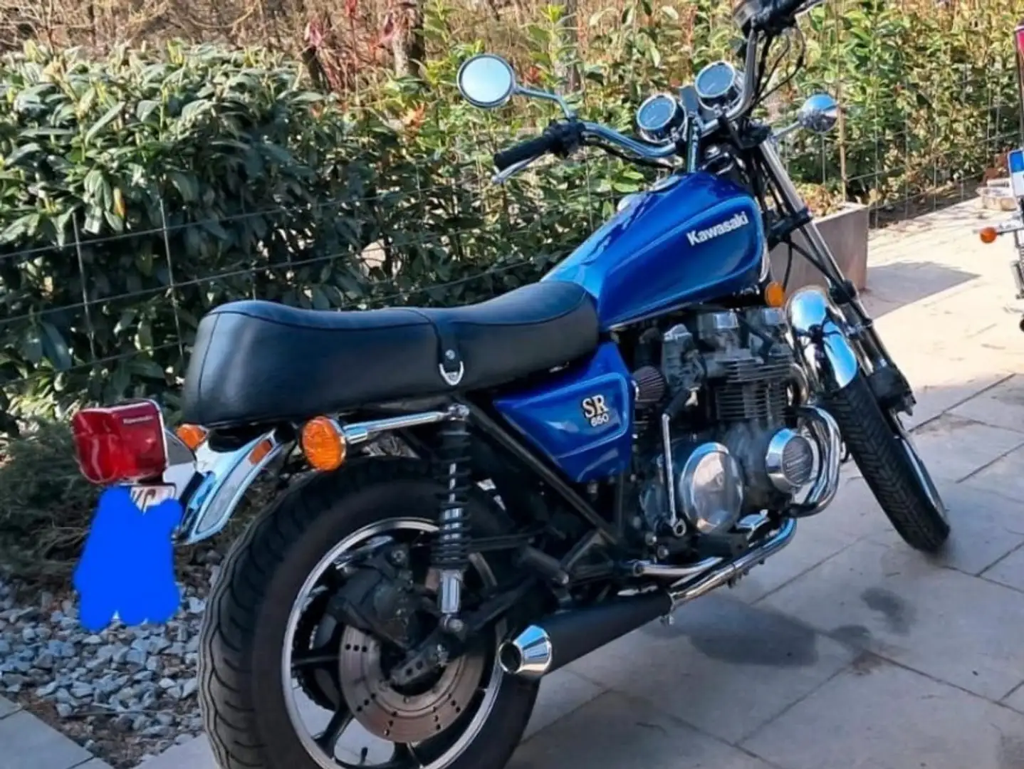 Kawasaki Z 650 RS Blau - 2