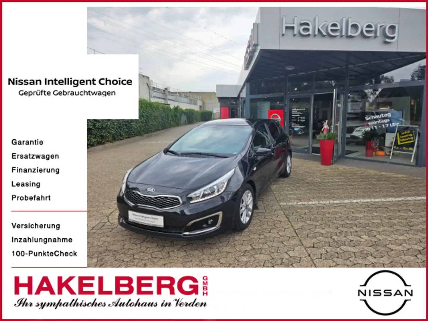 Kia Ceed / cee'd 1.4 CVVT Dream Team / Navigation Noir - 1