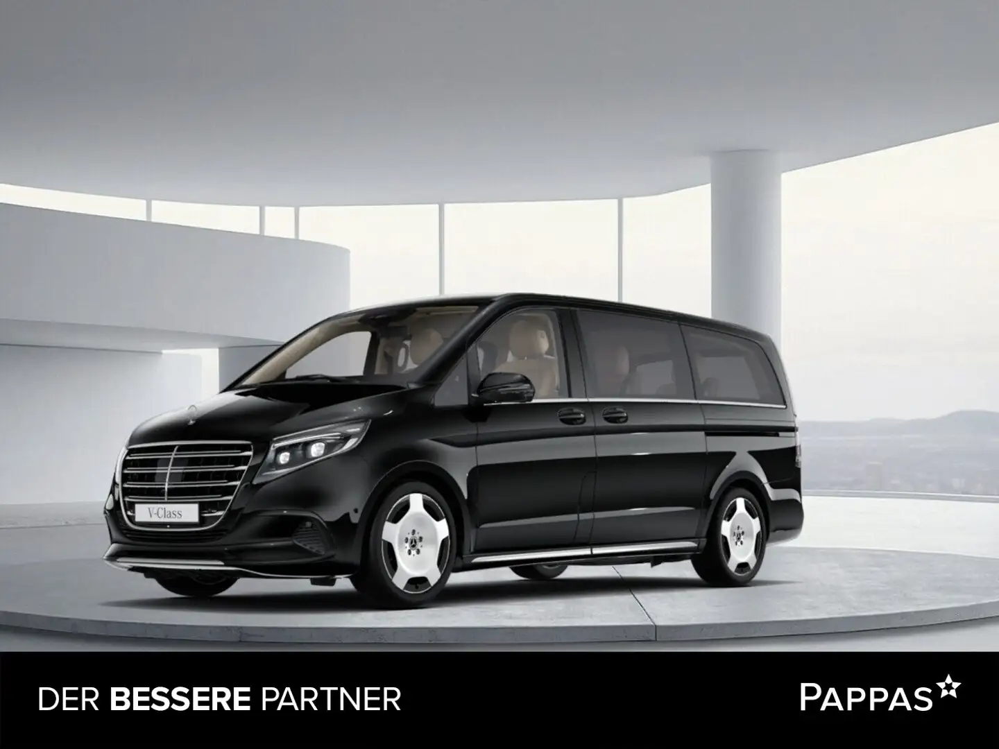 Mercedes-Benz V 300 d 4MATIC EXCLUSIVE Lang AHK 2,5t 6 Sitze Schwarz - 1