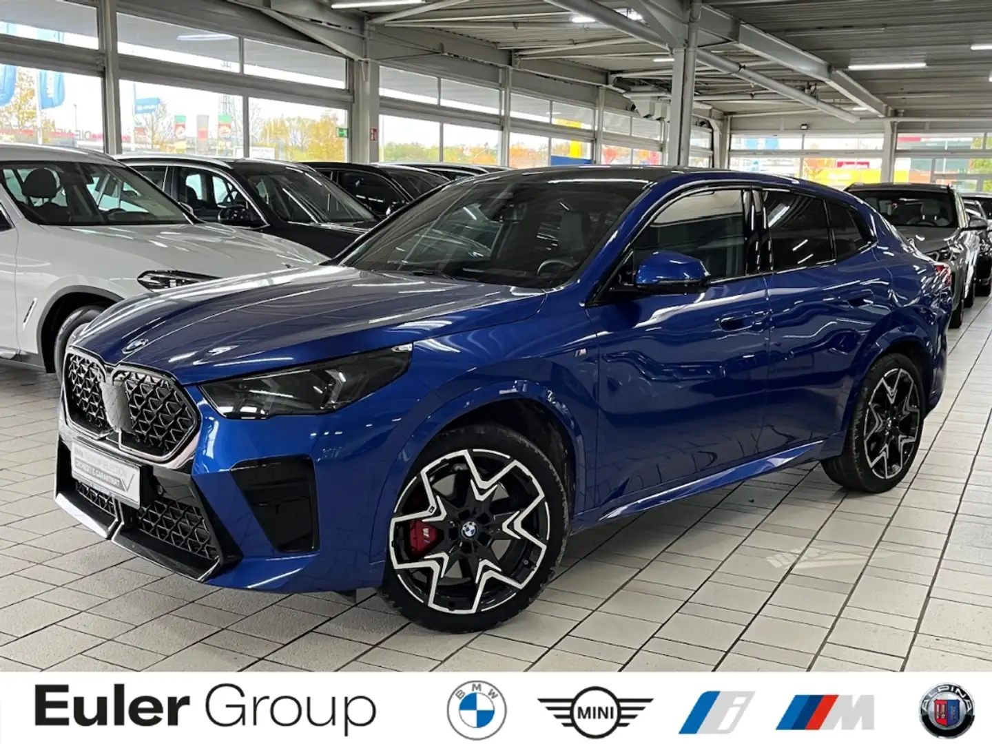 BMW X2 sDrive20d M Sport Pro 20'' AHK Pano H/K HUD Aktivs Blau - 1