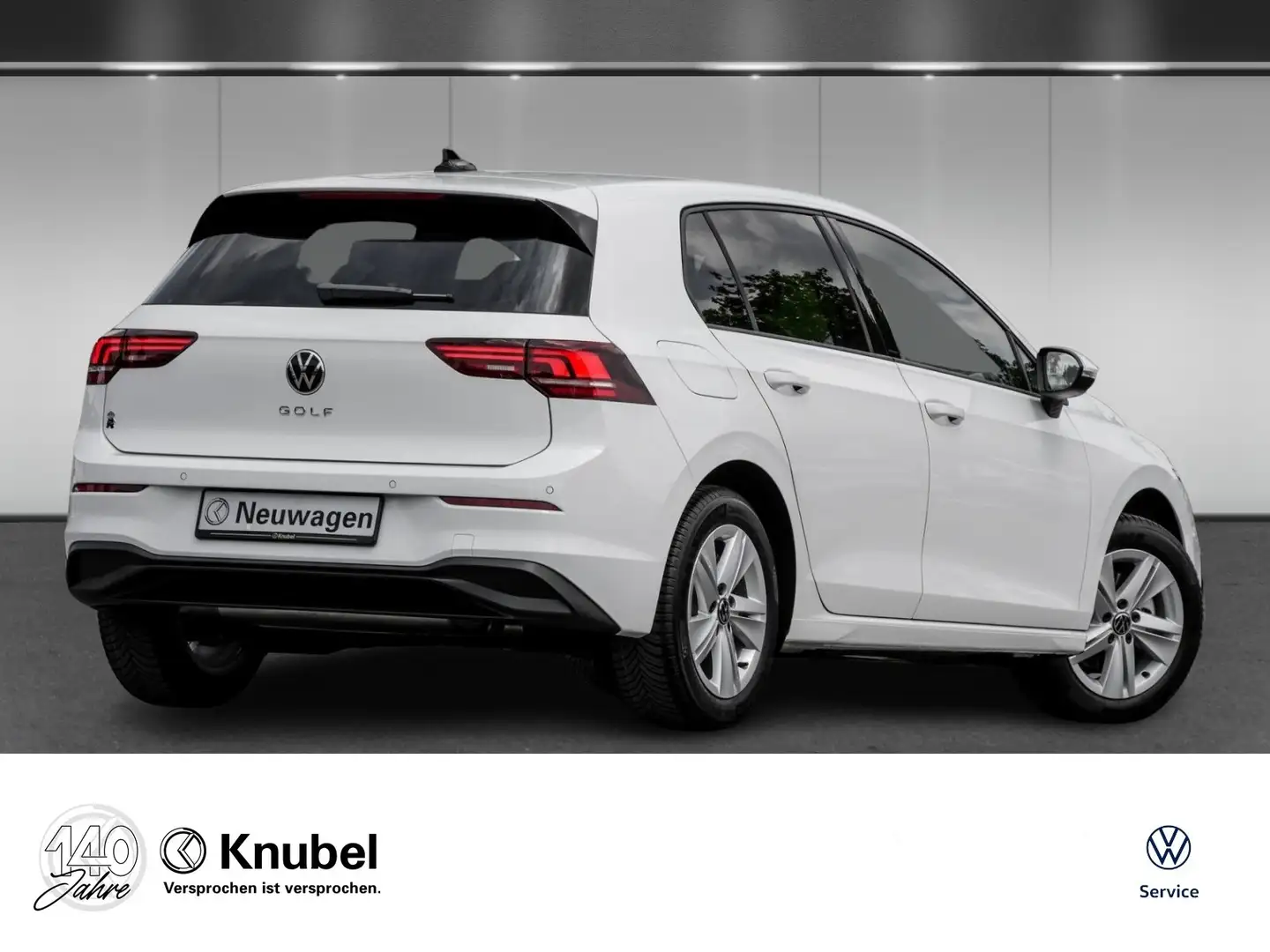 Volkswagen Golf VIII Life 1.5 TSI LED Nav.vorb. ACC Dig.Cockpit Blanc - 2
