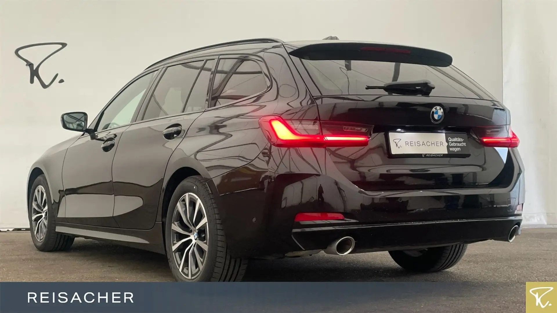 BMW 318 i A Tou Autom Schwarz - 2