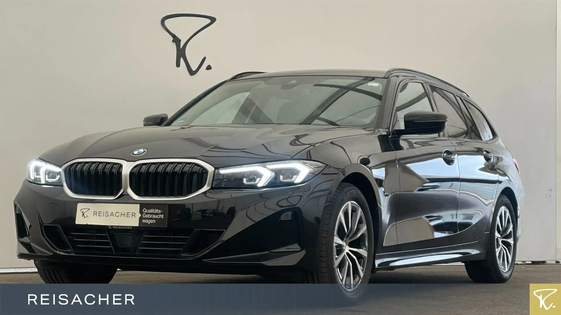 BMW 318 i A Tou Autom Schwarz - 1