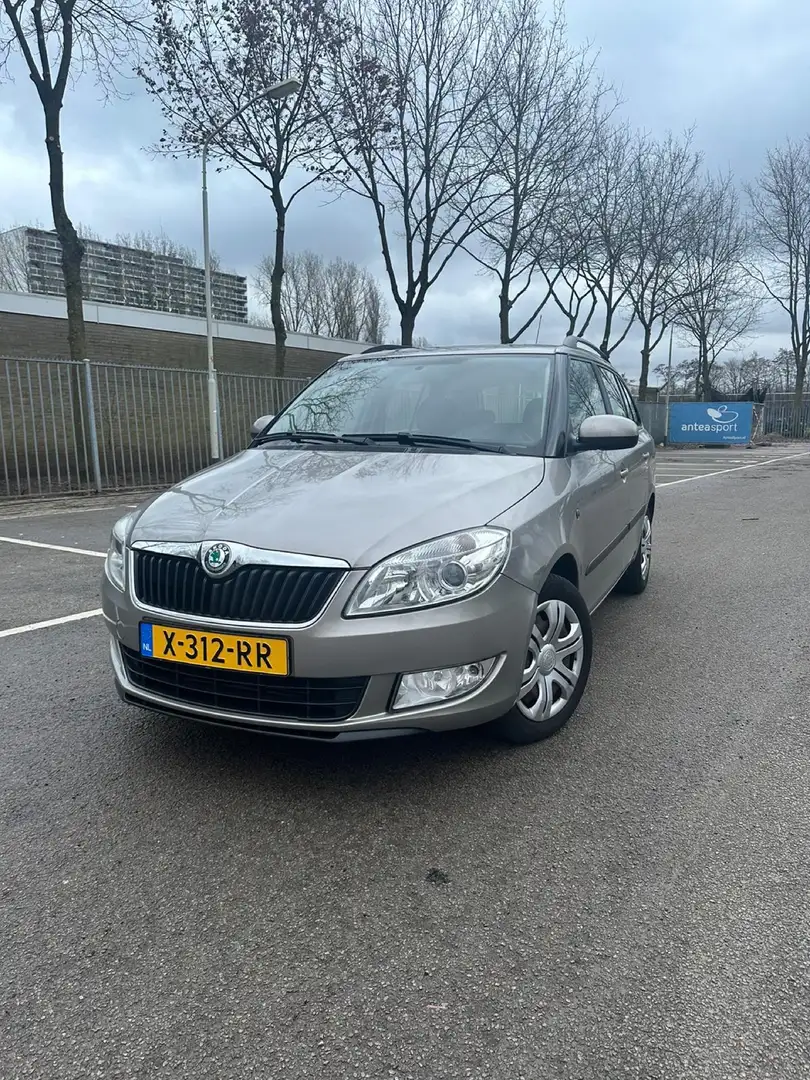 Skoda Fabia 1.2 TDI Greenline Jaune - 1