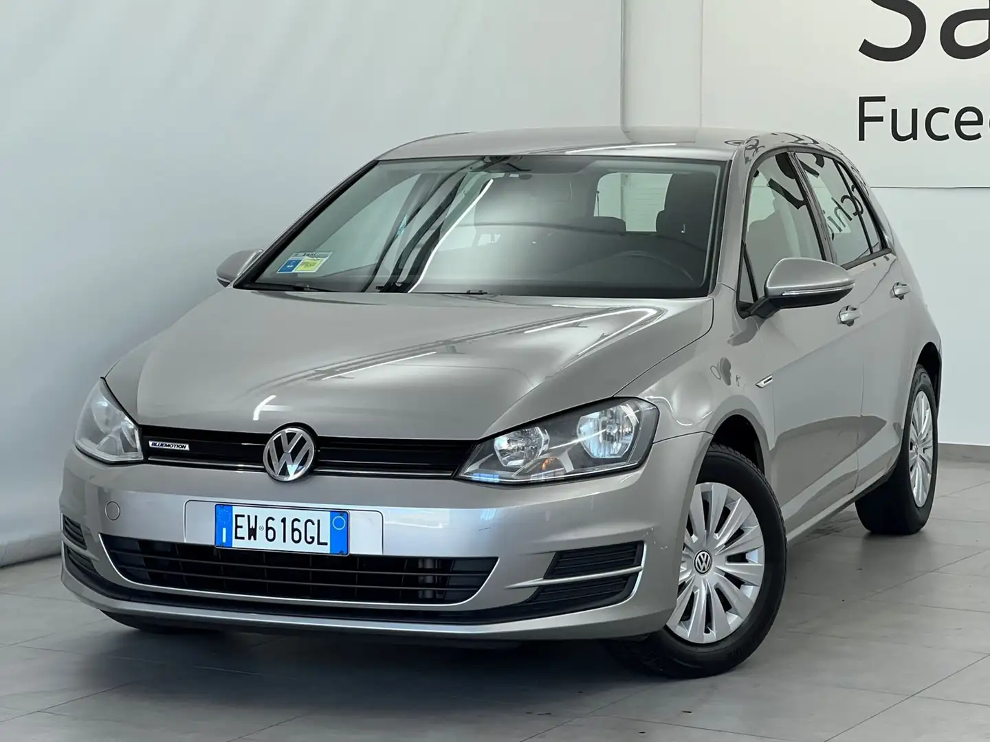 Volkswagen Golf Golf 5p 1.4 tgi Trendline Grijs - 2