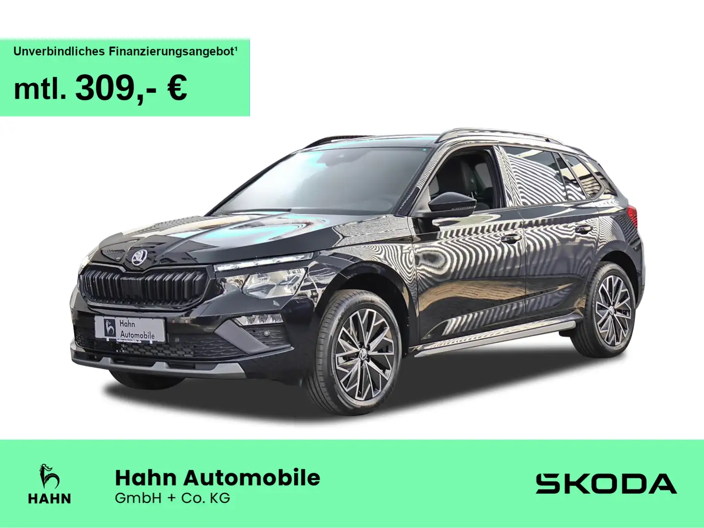 Skoda Kamiq Drive 1,5 TSI DSG 150PS Pano ACC LED Alu Schwarz - 1