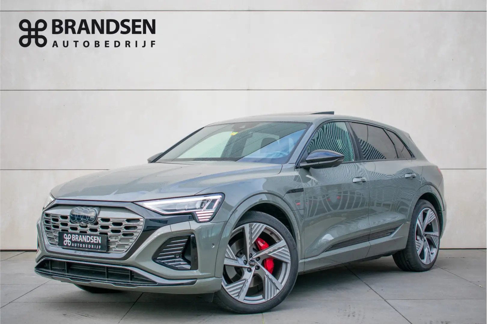 Audi Q8 e-tron 55 quattro S Edition 115 kWh ACC Pano B&O Head-up Szürke - 1