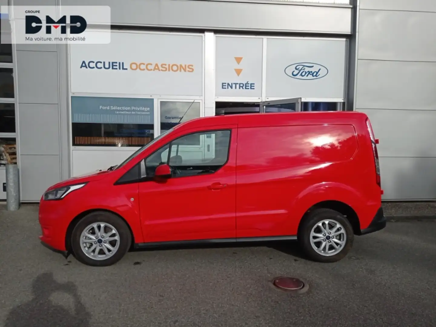 Ford Transit Connect L1 1.0E 100ch E85 Limited Rouge - 2