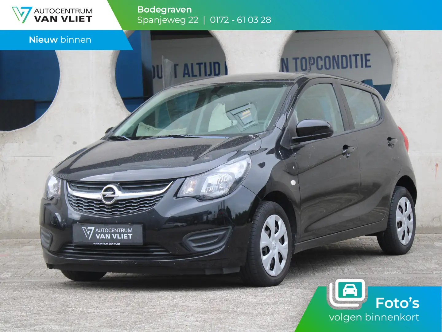 Opel Karl 1.0 ecoFLEX Edition | AIRCO | 12 MAANDEN BOVAG GAR Zwart - 1