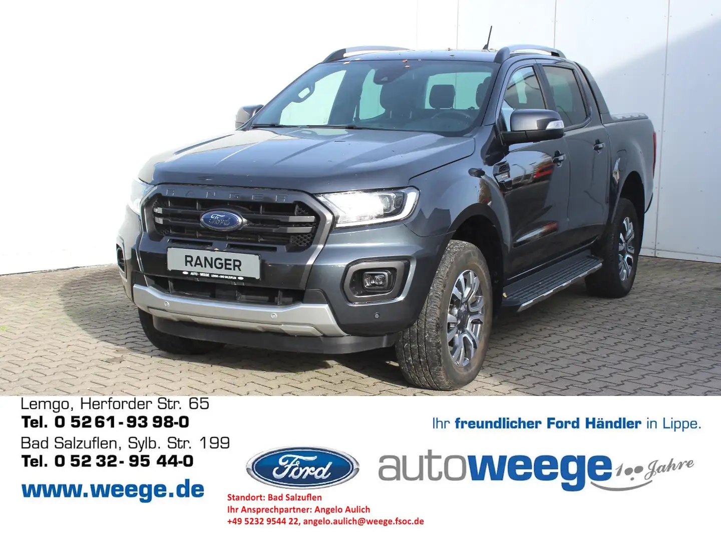 Ford Ranger Wildtrak Doppelkabine 4x4 Gris - 1