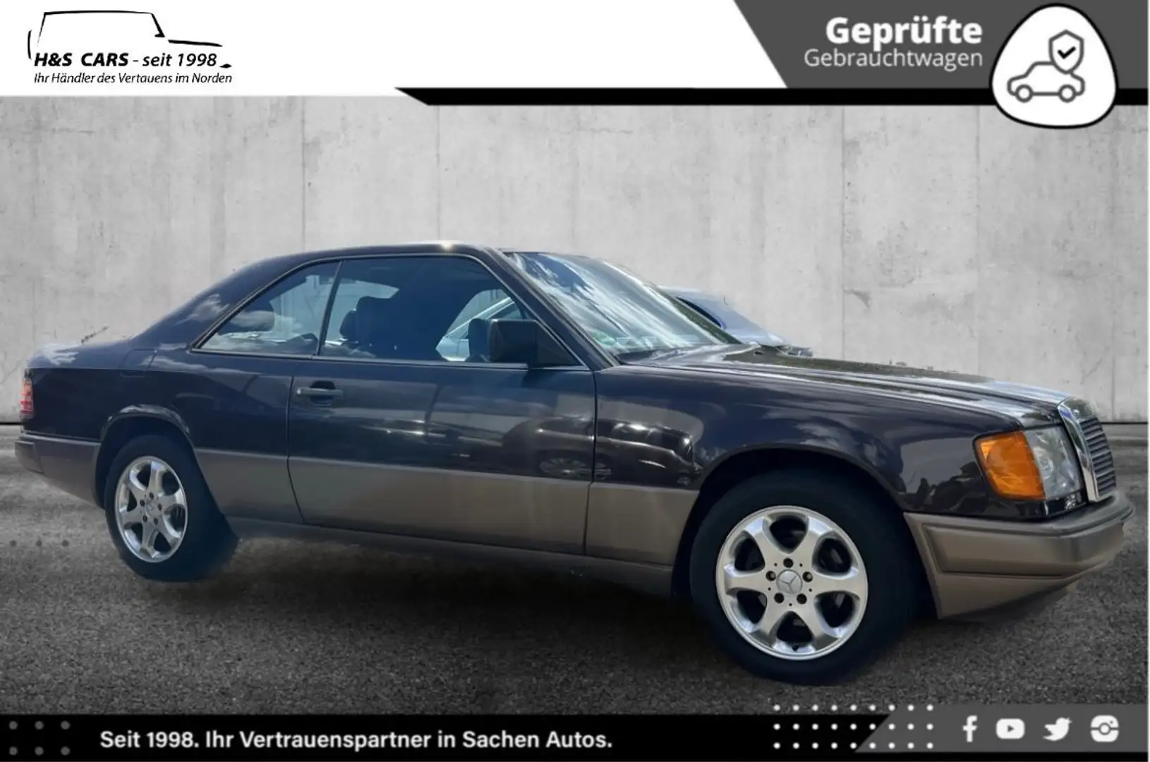 Mercedes-Benz CE 300 ELEGANCE H-ZULASSUNG SCHIEBD MB SERV-GEPF Barna - 1