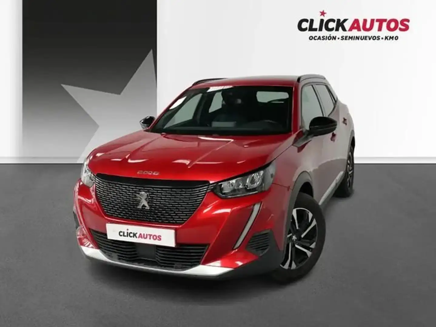 Peugeot 2008 1.2 130CV Allure EAT8 Rojo - 1