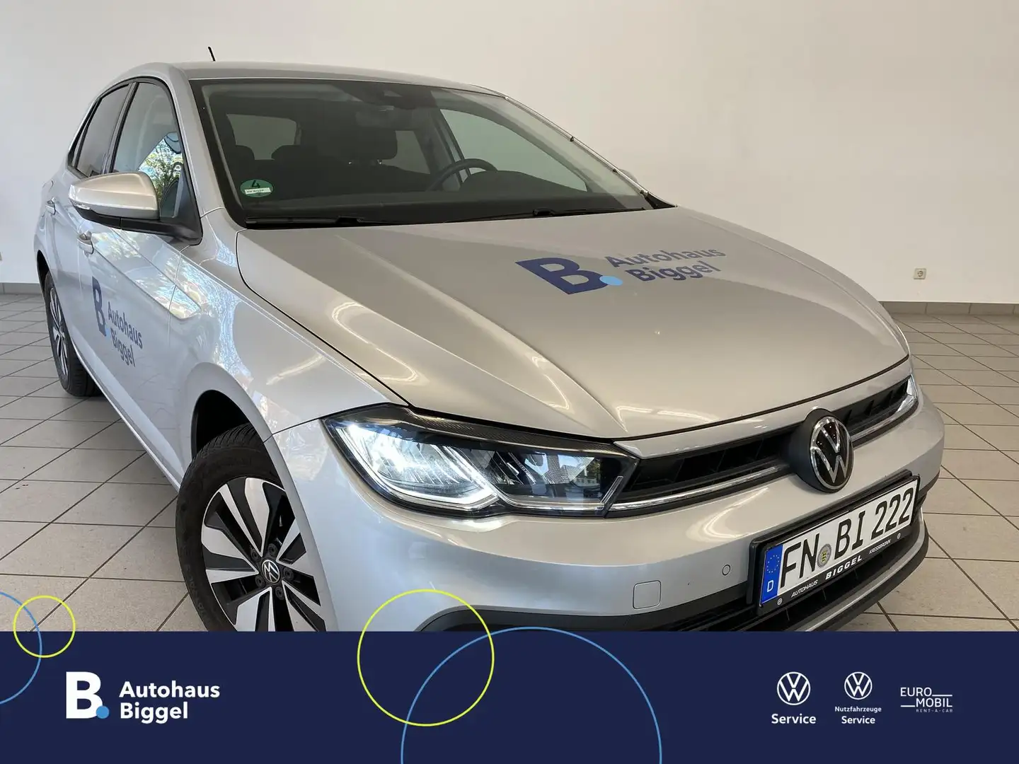 Volkswagen Polo 1.0 TSI, NAVI KAMERA ACC SHZ LED Zilver - 1