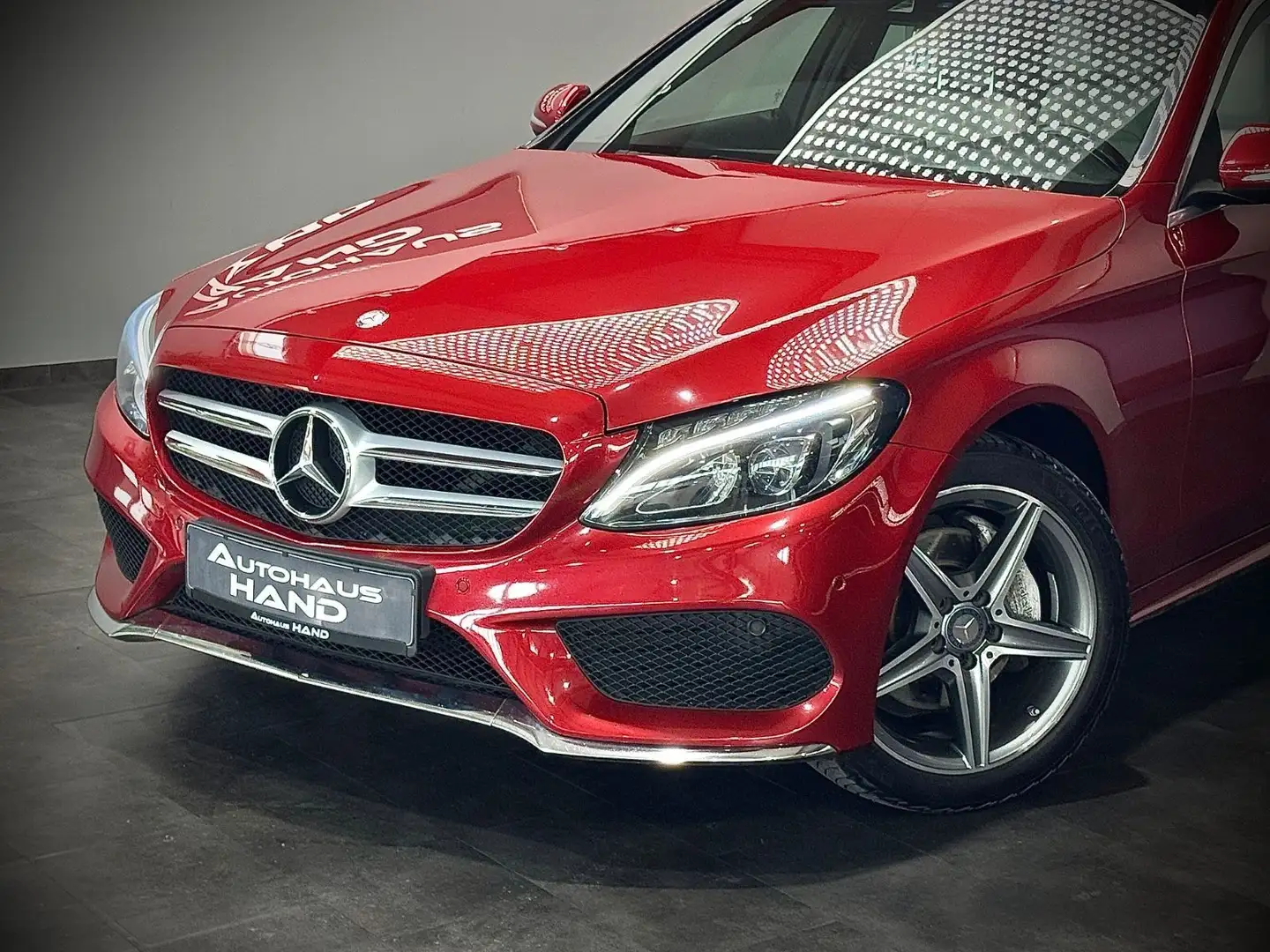 Mercedes-Benz C 200 T*CGI*AMG-LINE*PANO*SITZKÜHLUNG*MEMORY*2Hd Rouge - 2