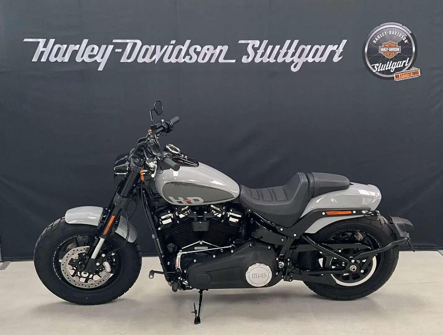 Harley-Davidson Softail Fat Bob FXFBS Grau - 2