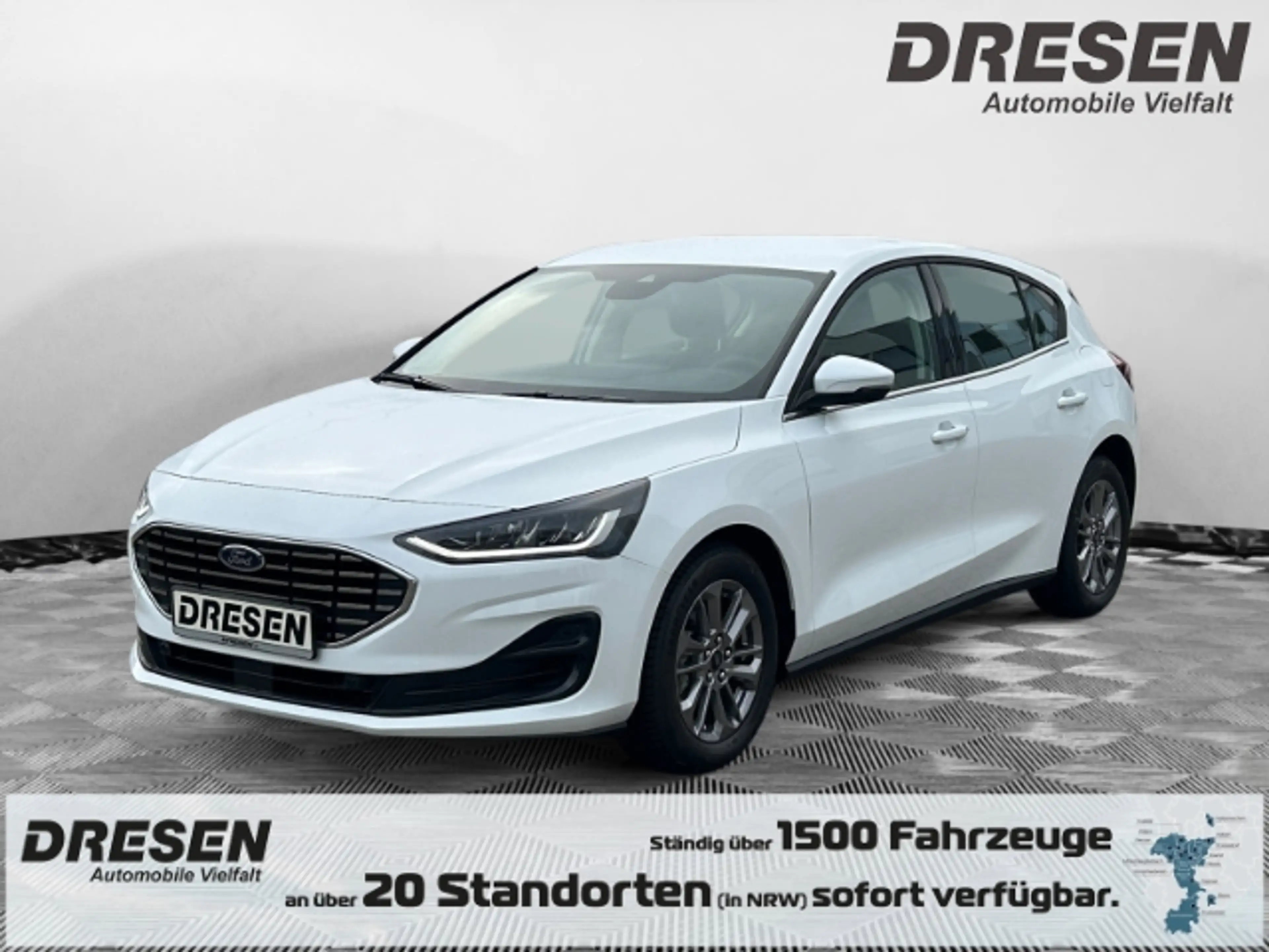 Ford Focus Mild-Hybrid Titanium Navi LED Kurvenlicht Scheinwe