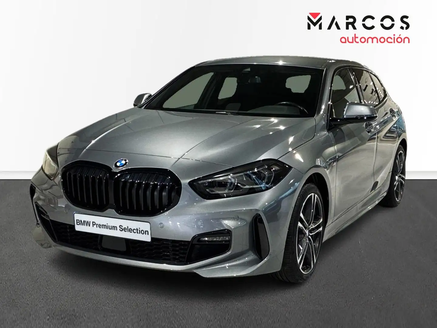 BMW 118 118dA Business Gris - 1