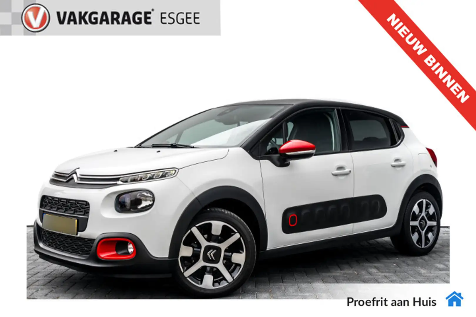 Citroen C3 1.2 PureTech S&S Shine RIJKLAAR INCL:GARANTIE | Tr Blanc - 1