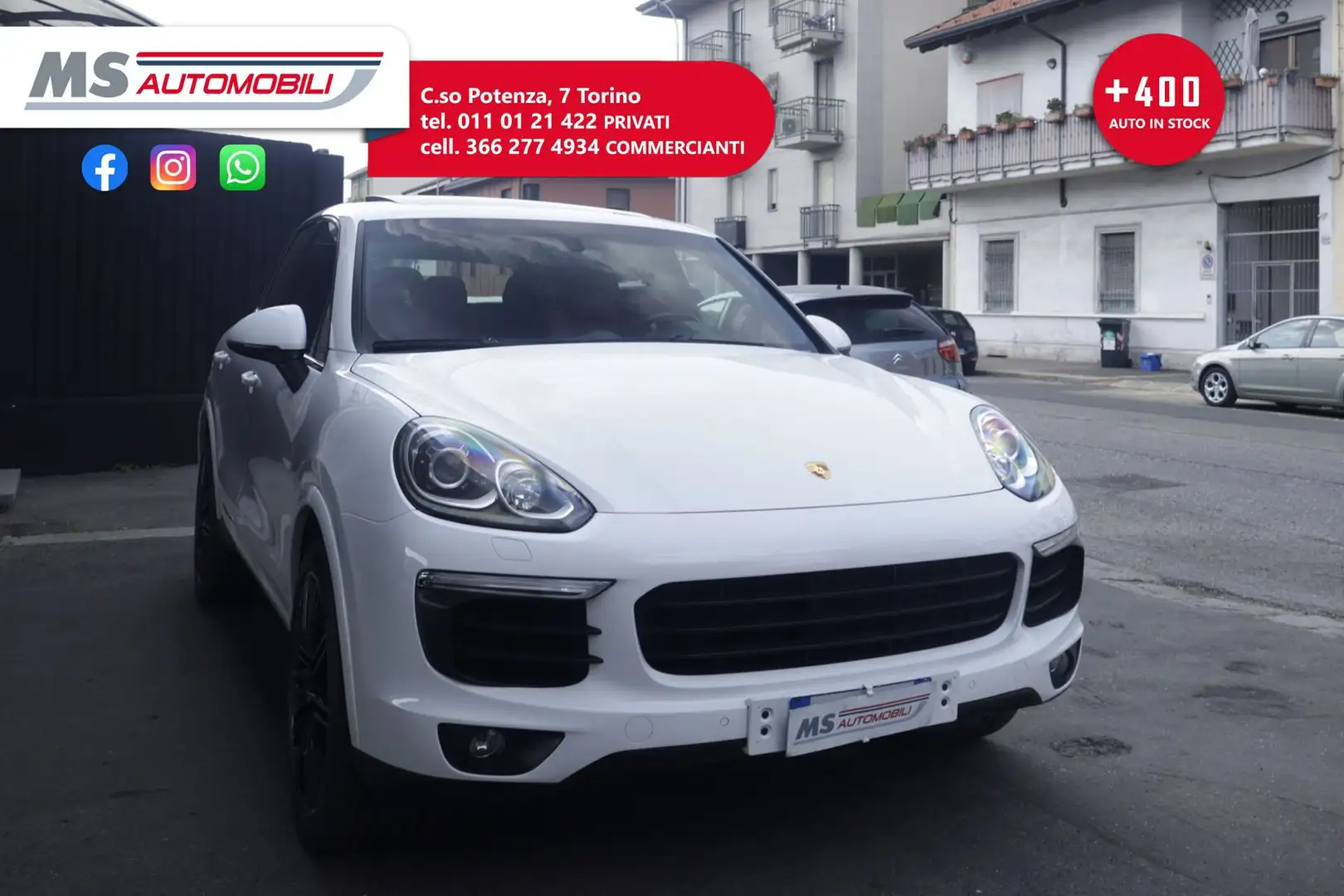 Porsche Cayenne 3.0 Diesel 262 CV Platinum Edition Tetto Unicopro Blanc - 1