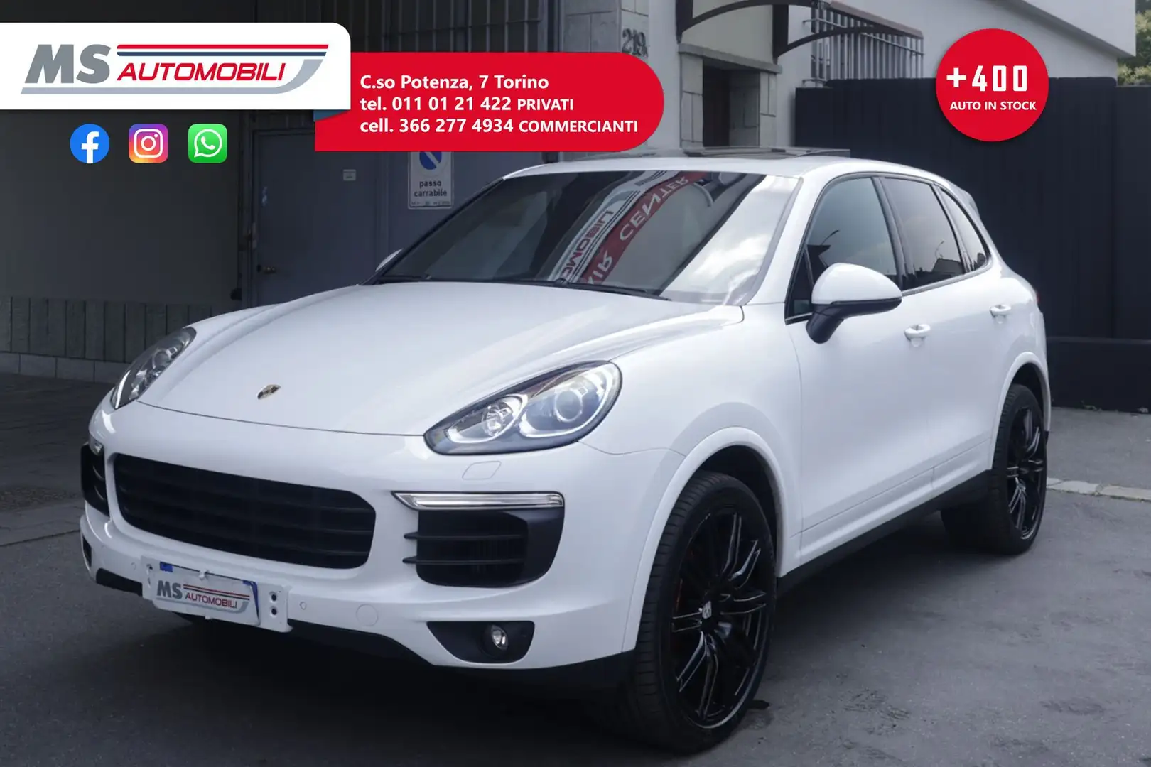 Porsche Cayenne 3.0 Diesel 262 CV Platinum Edition Tetto Unicopro Blanc - 1